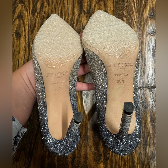 Jimmy Choo glitter heels - Picture 4 of 9